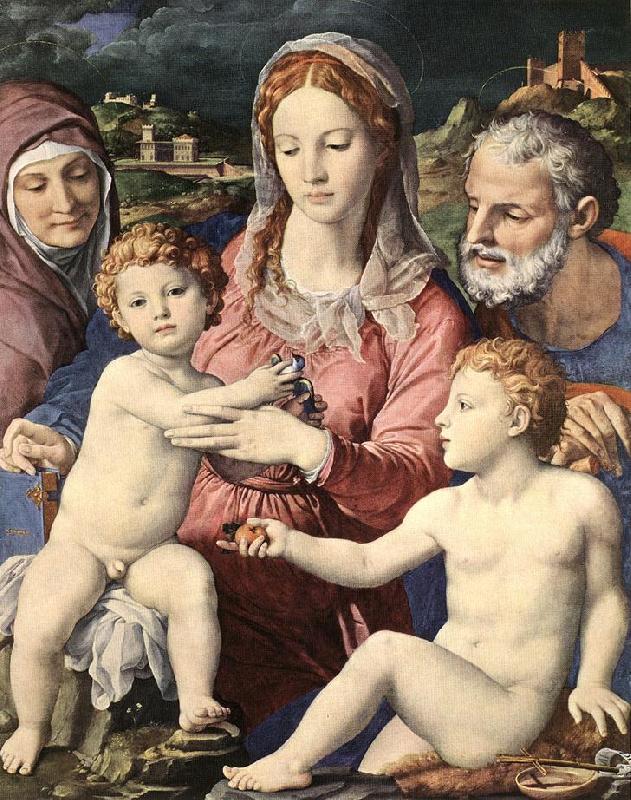 BRONZINO, Agnolo Holy Family fgfjj oil painting image